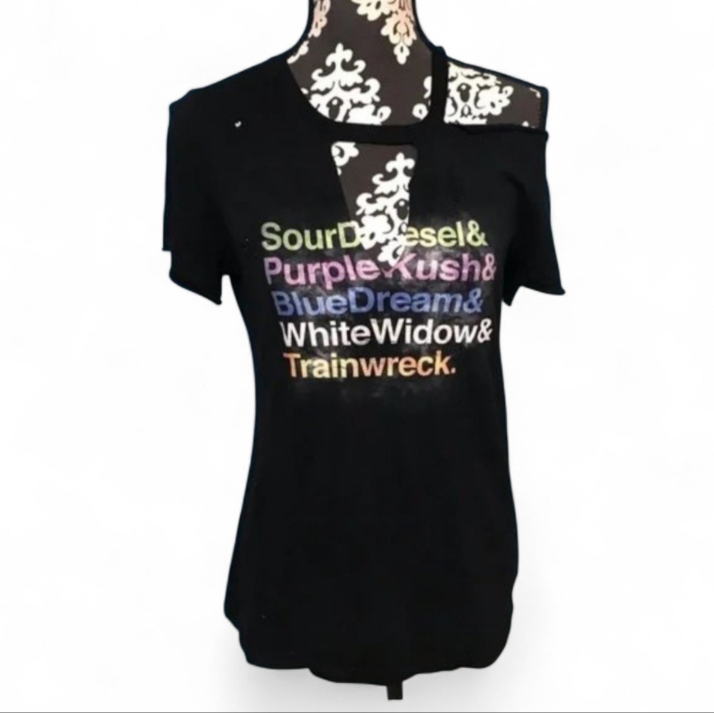 Destructed Weed Tee